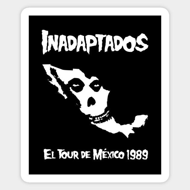 LOS MISFITS Sticker by The Sample Text